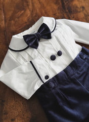 Celebration Velvet Boy Set