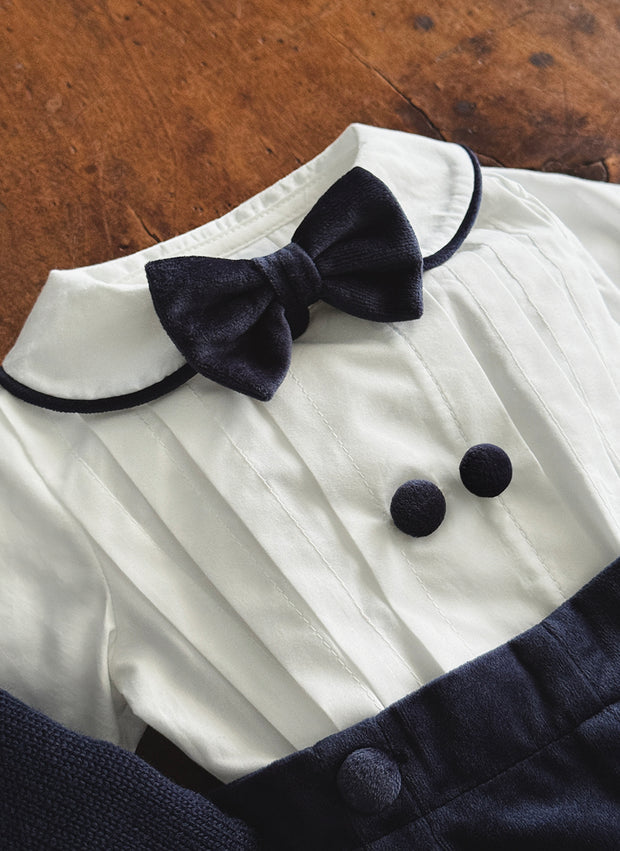 Celebration Velvet Boy Set