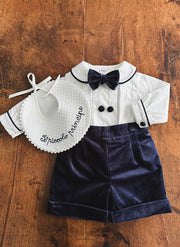 Celebration Velvet Boy Set