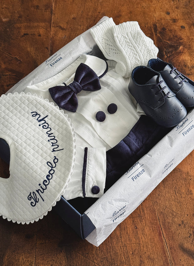 Celebration Velvet Boy Set