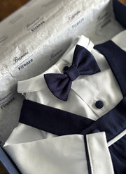 Papillon in Piquet Di Cotone