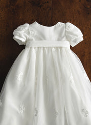 Abito Battesimale In Organza e Pizzo