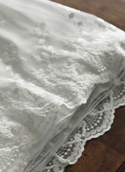 Abito Battesimale In Organza e Pizzo