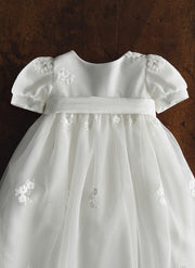 Abito Battesimale In Organza e Pizzo