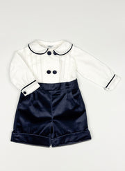 Celebration Velvet Boy Set