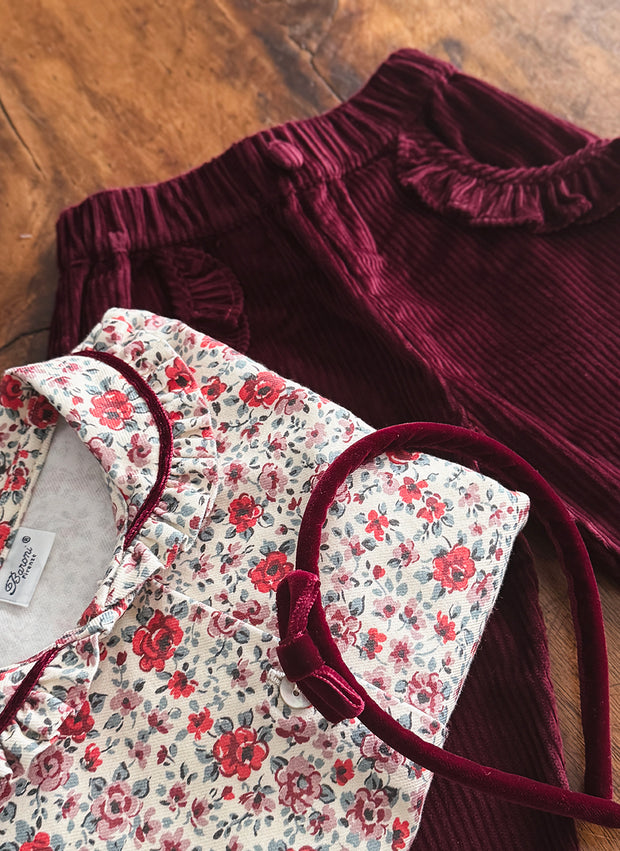 Girly Corduroy Pants