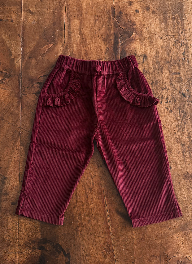 Girly Corduroy Pants