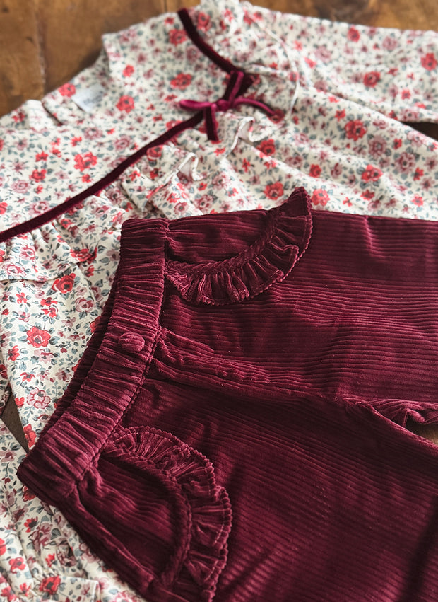 Girly Corduroy Pants