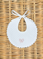 Ric Rac Bow Bib Small