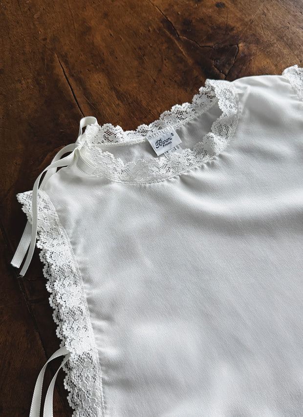 BAPTISMAL BIB SILK