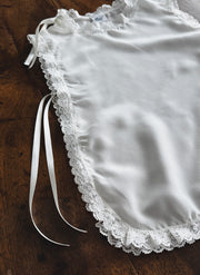 BAPTISMAL BIB SILK