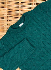 Cable Knit Wool Sweater