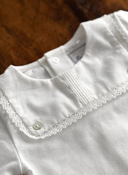 Tutina in Jersey con Pizzo