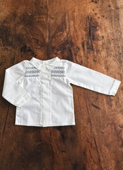 Camicia a doppio petto con Smock