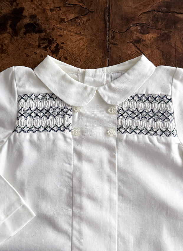 Camicia a doppio petto con Smock