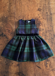 Sleeveless Tartan dress