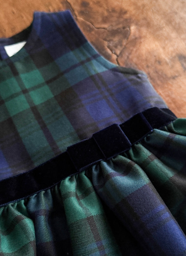 Sleeveless Tartan dress