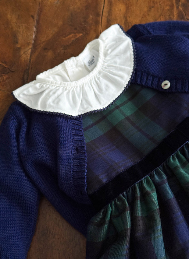 Sleeveless Tartan dress