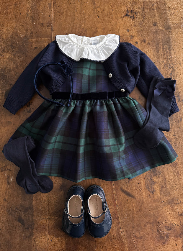 Sleeveless Tartan dress