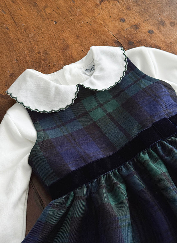 Sleeveless Tartan dress