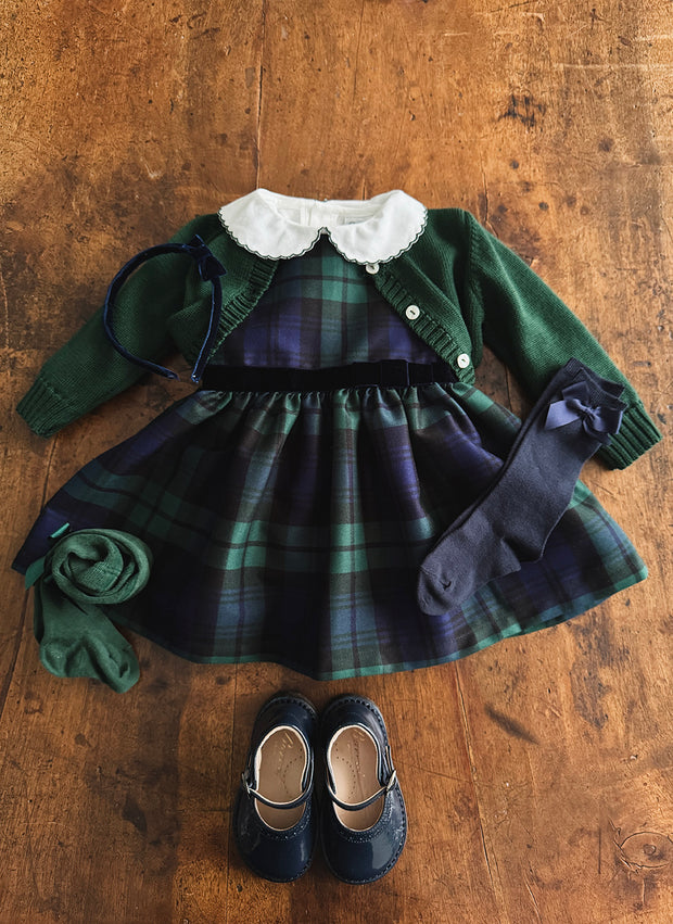 Sleeveless Tartan dress