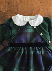 Sleeveless Tartan dress