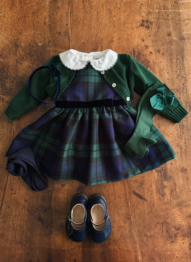 Sleeveless Tartan dress
