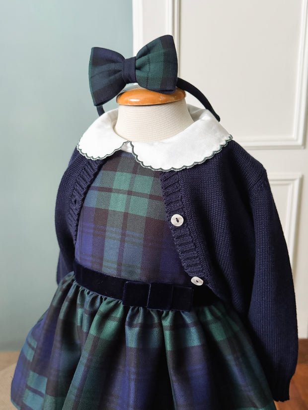 Sleeveless Tartan dress