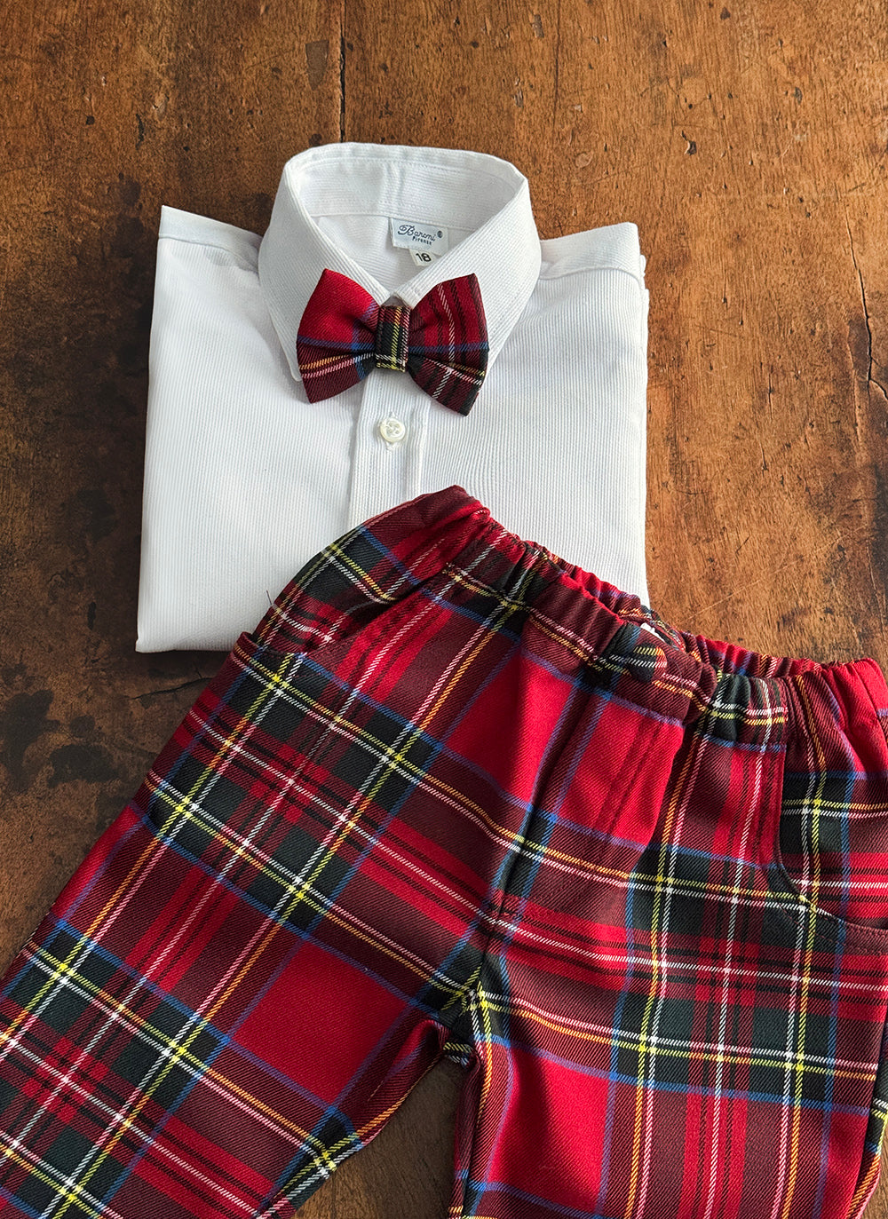 Pantaloni scozzesi per bambino