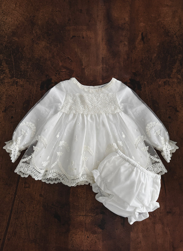 Lace Christening/Presentation Two Piece