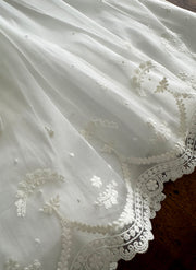Lace Christening/Presentation Dress With Dots