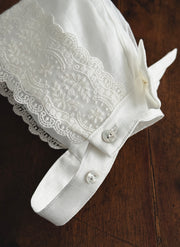 Lace Christening/Presentation Dress With Dots