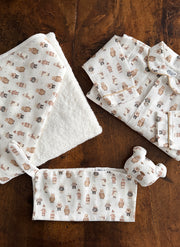 Hooded Towel - Teddy Bears