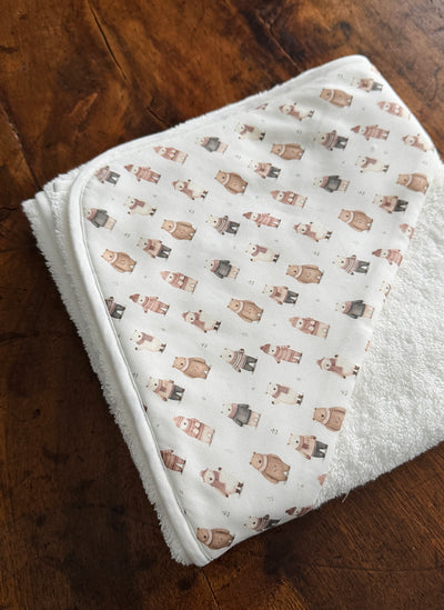 Hooded Towel - Teddy Bears
