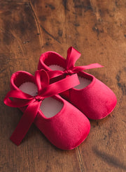 Red Velvet Shoes