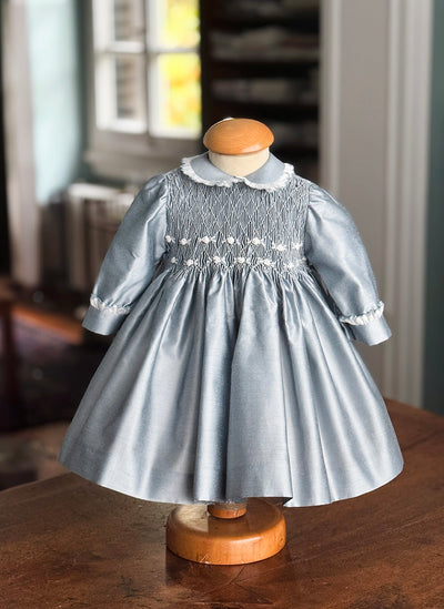 Celebration Dress for Girl With Smock