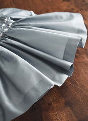 Celebration Dress for Girl With Smock - Handmade