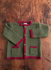 Elegant Wool Cardigan for Girls