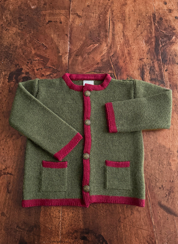 Elegant Wool Cardigan for Girls