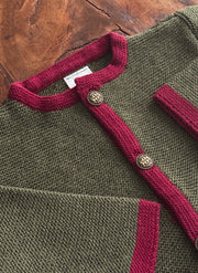 Elegant Wool Cardigan for Girls