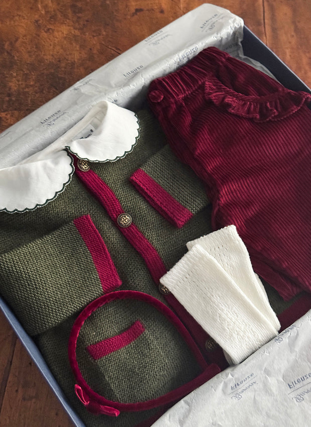 Elegant Wool Cardigan for Girls