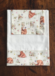 Sheet set for children with teddy bears