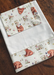 Cotton Sheet Set for Children - Bears