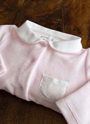 Chenille Sleepsuit for Baby Girl