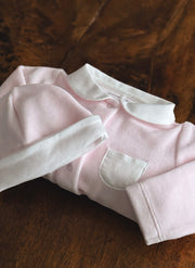 Chenille Sleepsuit for Baby Girl