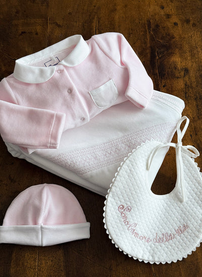 Chenille Sleepsuit for Baby Girl