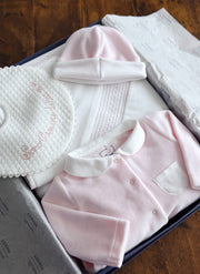 Chenille Sleepsuit for Baby Girl