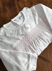 Interlock Sleepsuit Pois