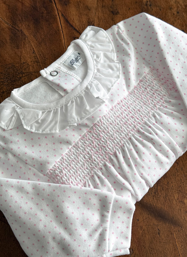 Interlock Sleepsuit Pois