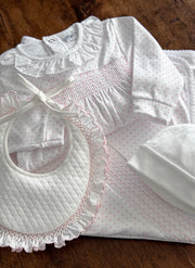 Interlock Sleepsuit Pois